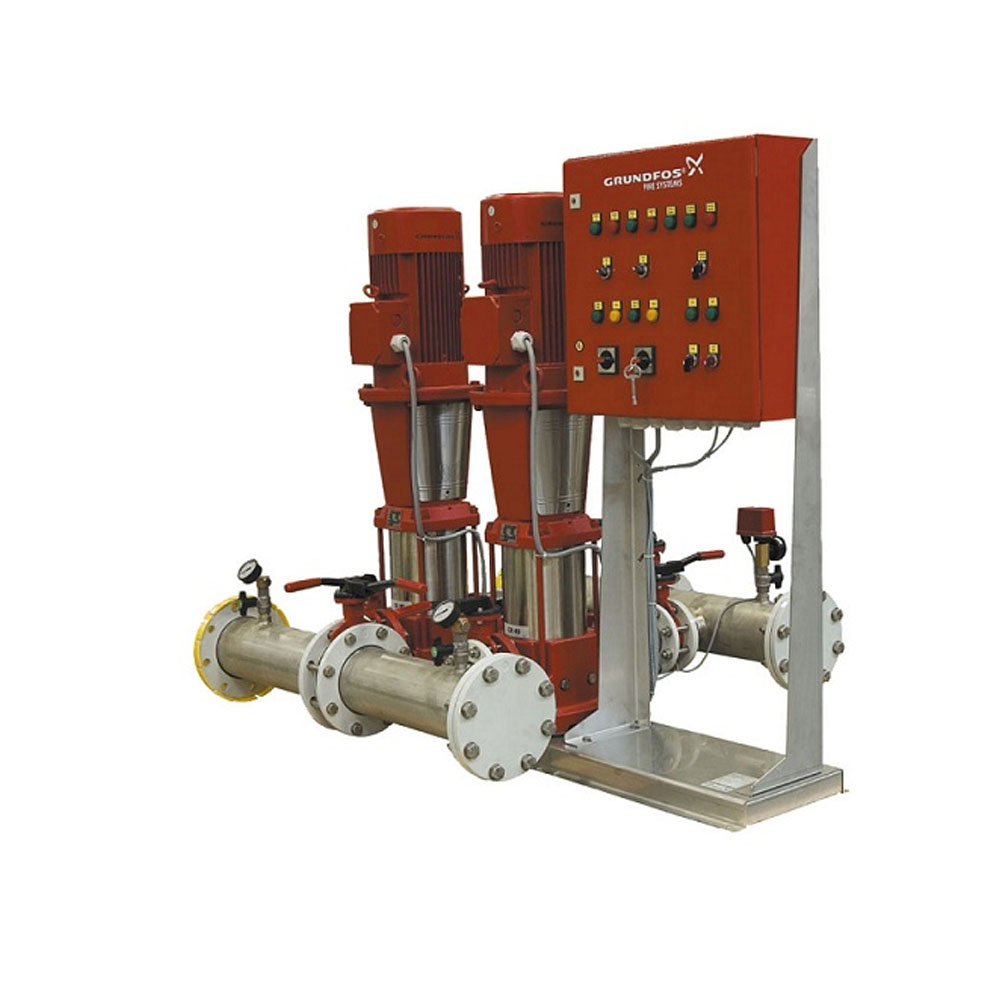 Насосные установки для систем водяного пожаротушения Grundfos серии Hydro MX